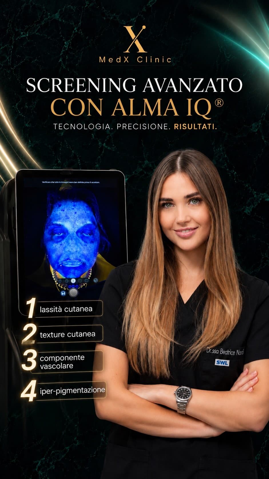 Reel realizzato per MedX Clinic